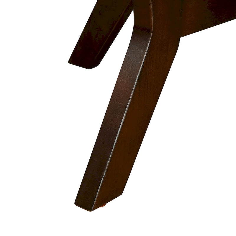 Table basse ronde en bois de 32 pouces, style Mid-Century, pour salon