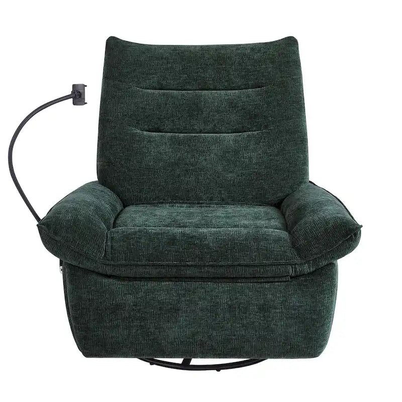 Fauteuil inclinable motorisé et rembourré pour salon et chambre à coucher