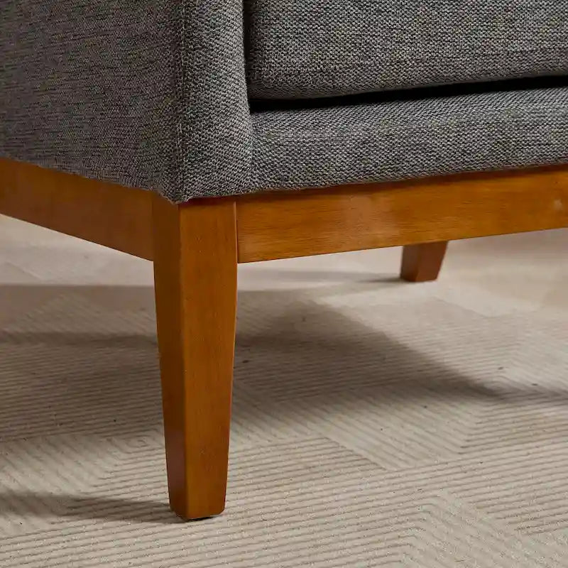 Fauteuil pivotant rembourré à dossier haut de 66,5 cm de large