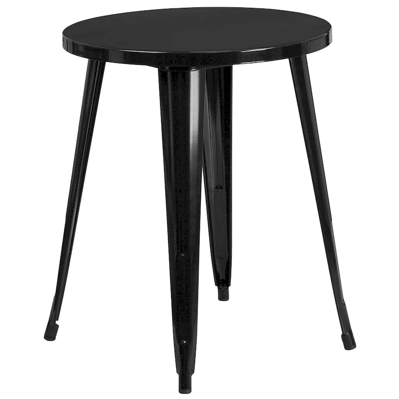 Table de café en métal pour intérieur/extérieur