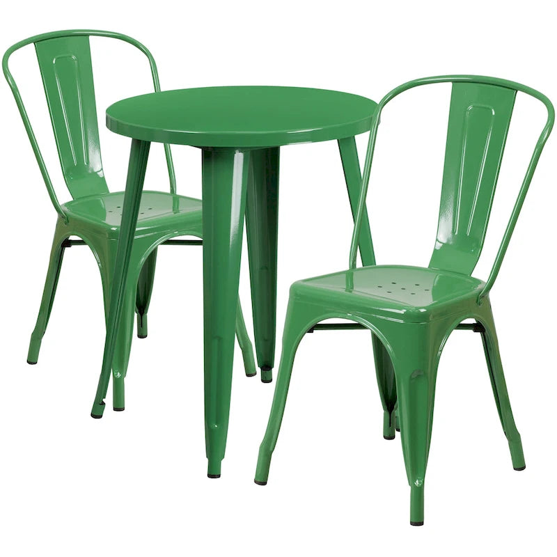 Table de café en métal pour intérieur/extérieur