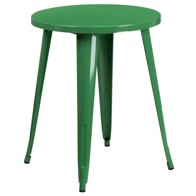 Table de café en métal pour intérieur/extérieur