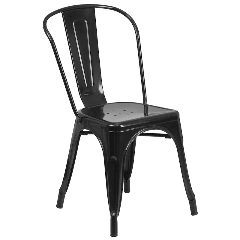 Table de café en métal pour intérieur/extérieur