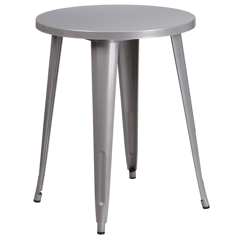 Table de café en métal pour intérieur/extérieur