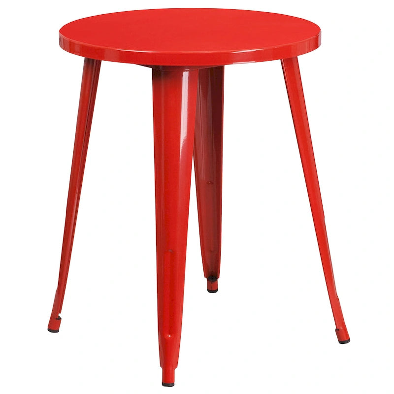 Table de café en métal pour intérieur/extérieur