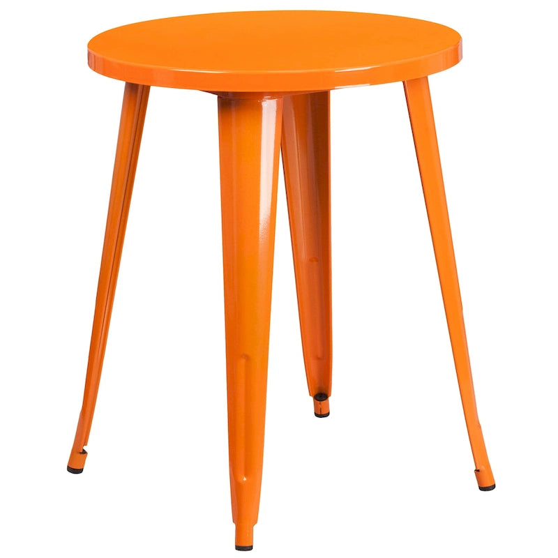 Table de café en métal pour intérieur/extérieur