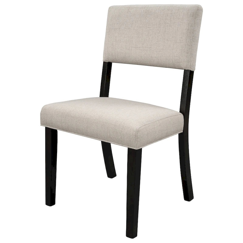 Table de cuisine avec étagère inférieure, finition laquée expresso