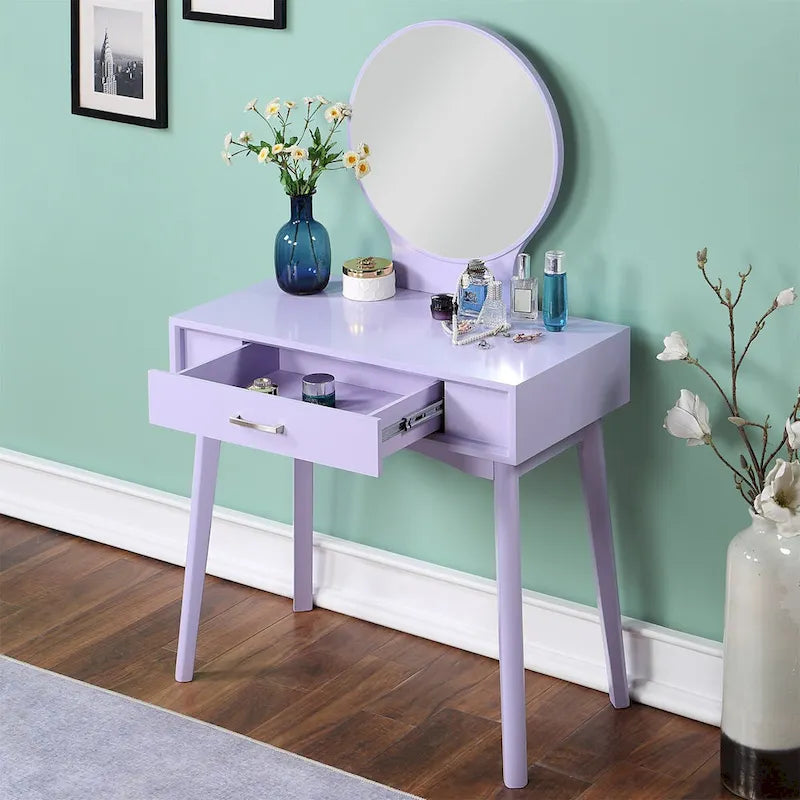 Meuble-lavabo contemporain en bois