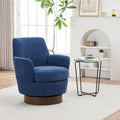 Fauteuil pivotant en polyester avec piètement en acier inoxydable