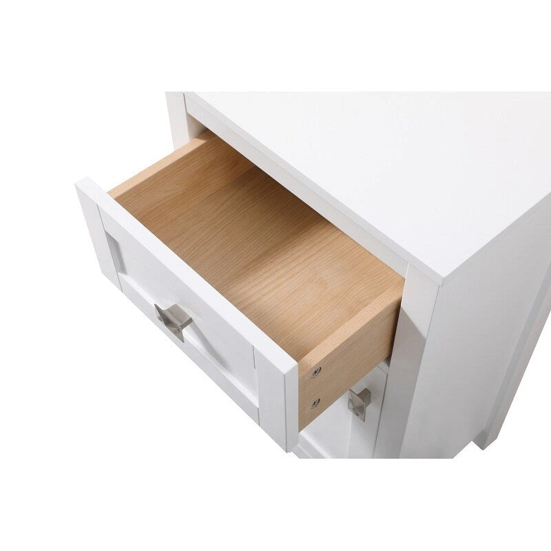 Meuble de rangement de salle de bain autoportant de 18 pouces avec tiroir et porte à fermeture douce